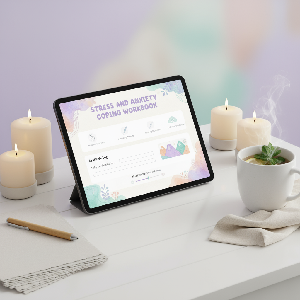 Stress and Anxiety Coping Workbook - Image 3